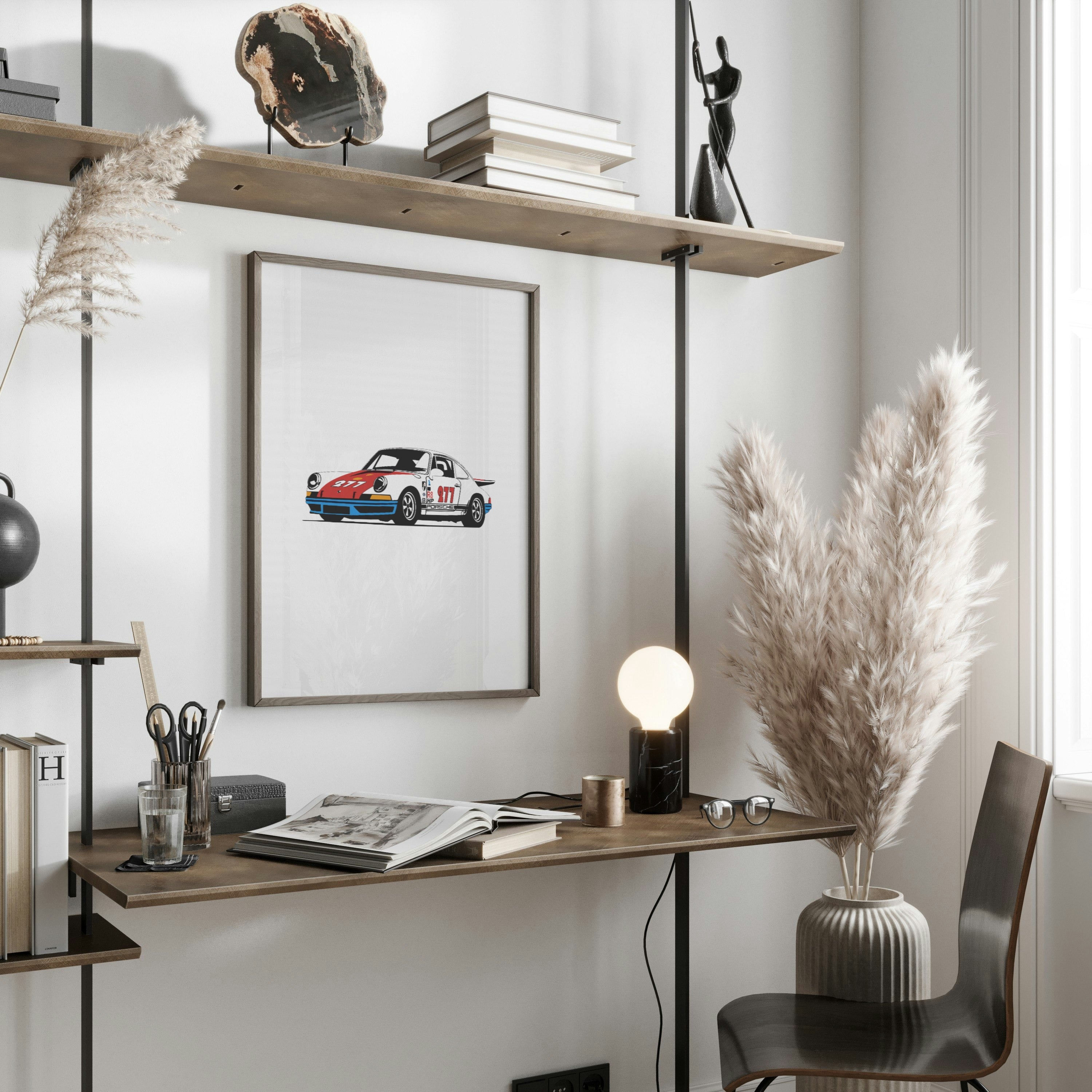 PORSCHE 911 MAGNUS WALKER Poster