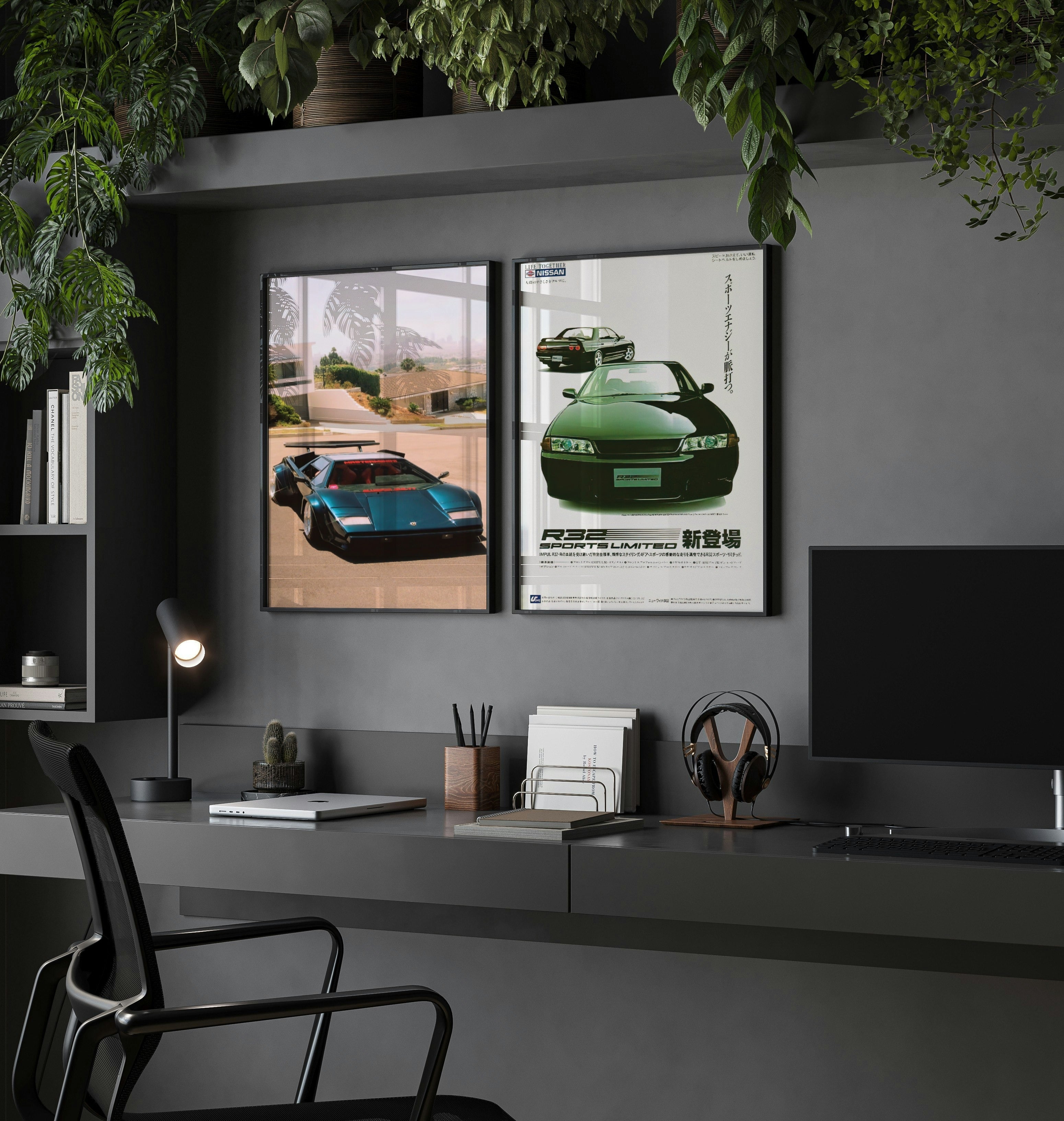 Retro Car Reminiscence Poster