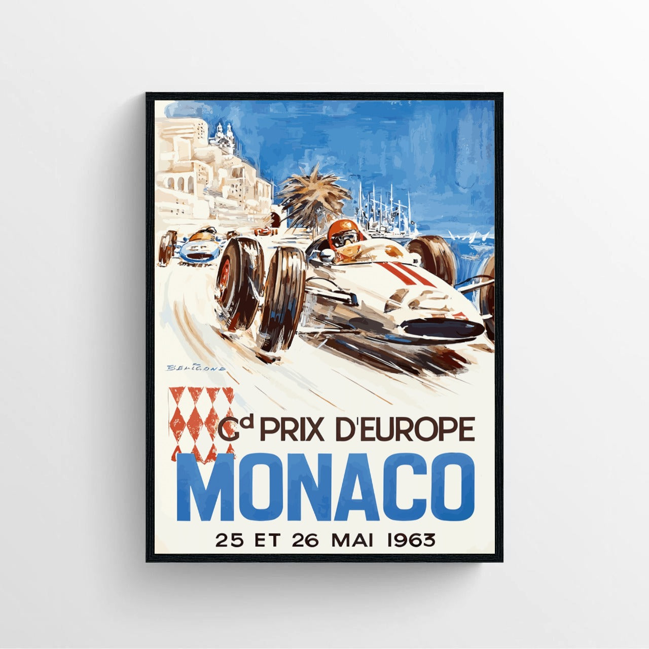 Monaco Grand Prix poster