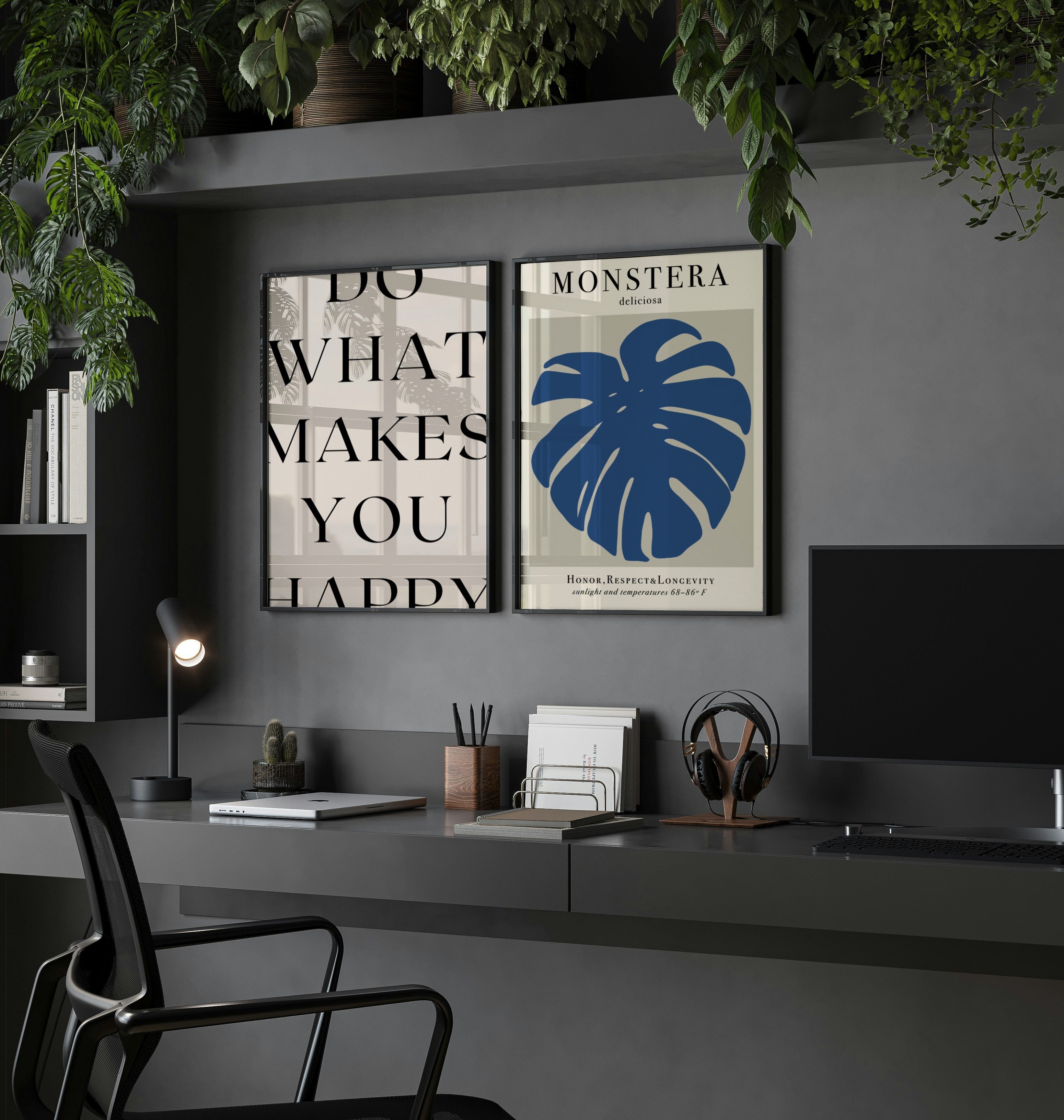 Typography graphic design Posters