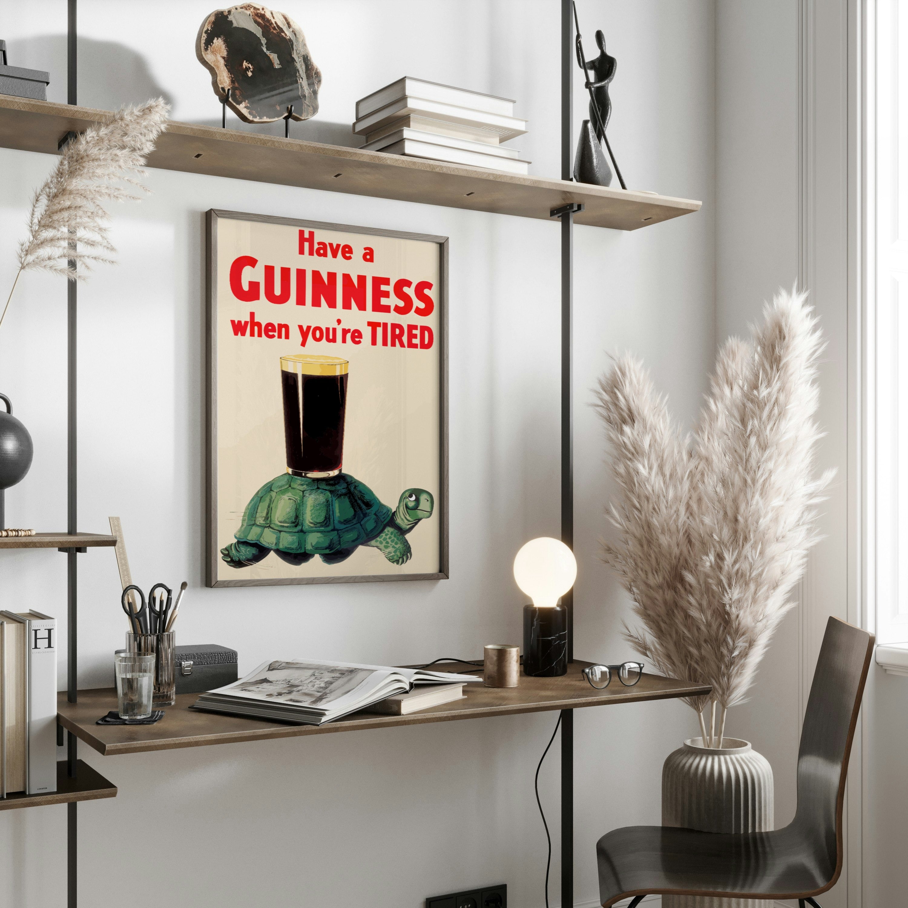 Guinness Turtle Ireland Classic Poster