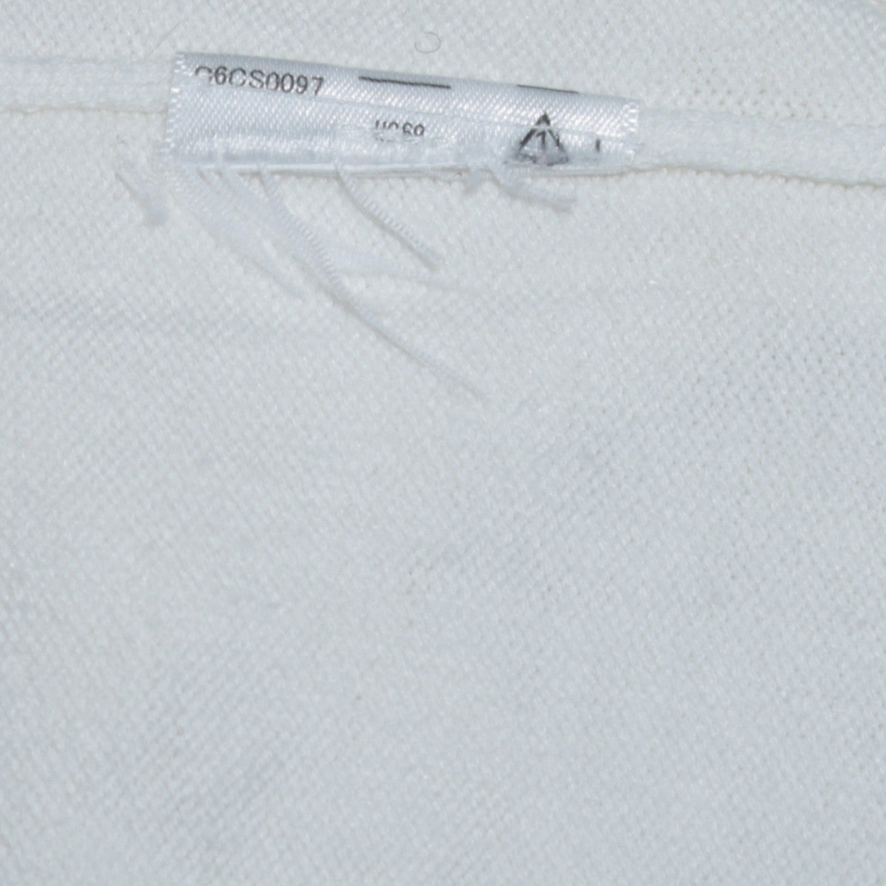 Polo Ralph Lauren White V Neck Jumper Men’s Small Lightweight Knit Pullover Sweater